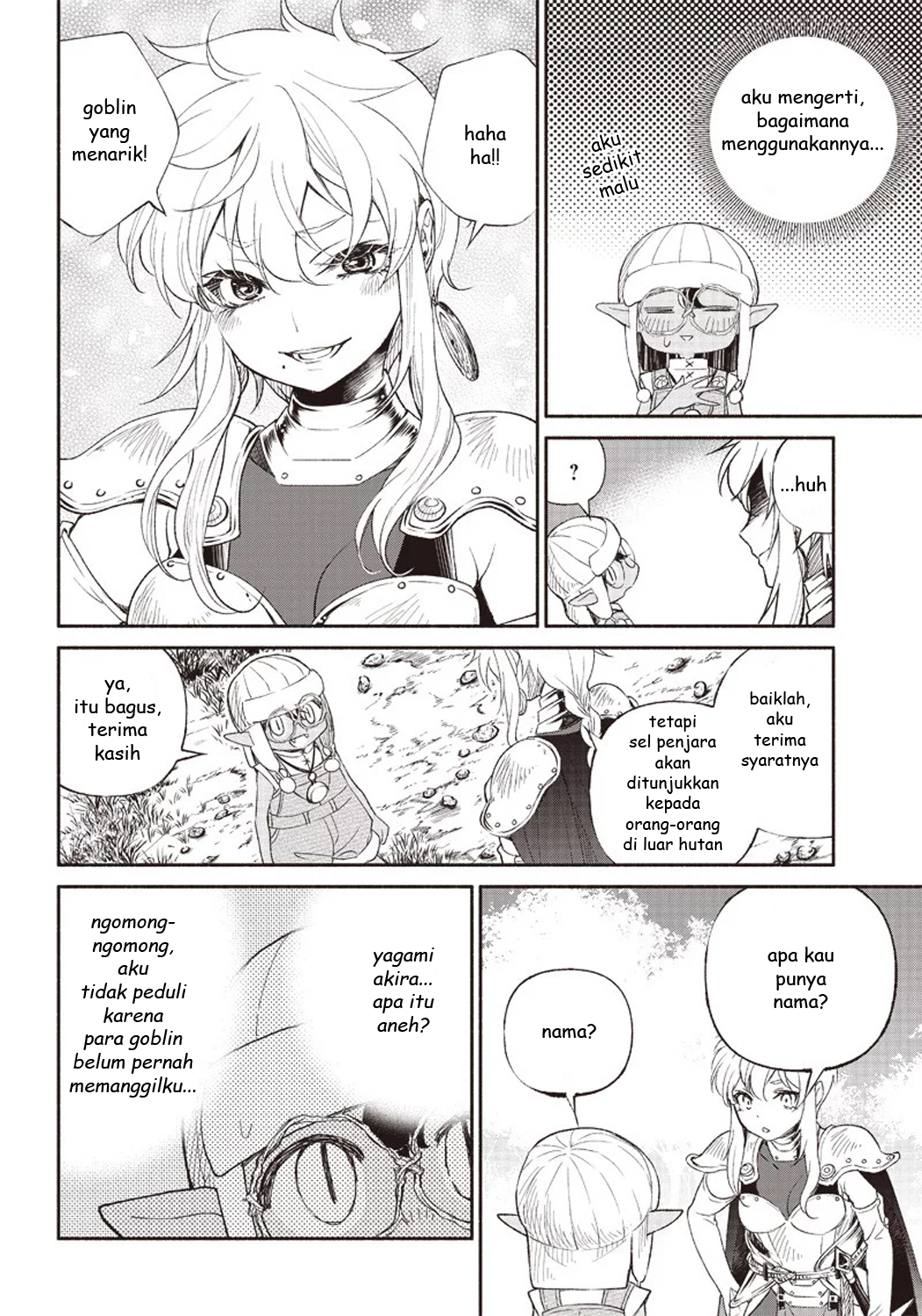 Tensei Goblin da kedo Shitsumon aru? Chapter 02 Bahasa Indonesia
